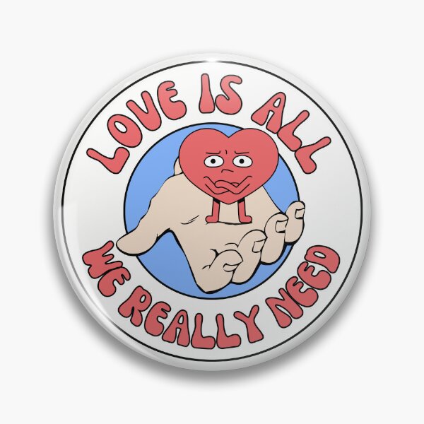 Item preview, Love is all we need! Spread Love not Hate RED LOGO designed and sold by to-esu.