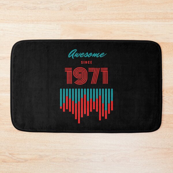 Item preview, Awesome since 1971,birthday gift designed and sold by Tshepomuza.
