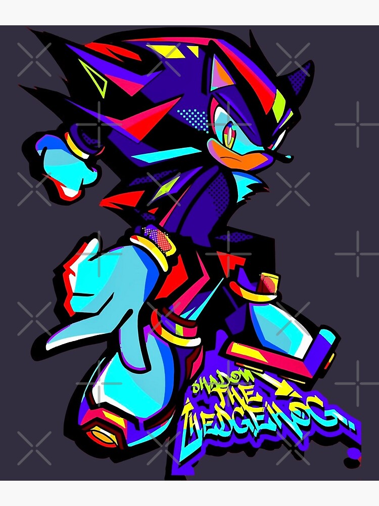 Sonic Shadow Silver the Hedgehog Halloween Fan Art 