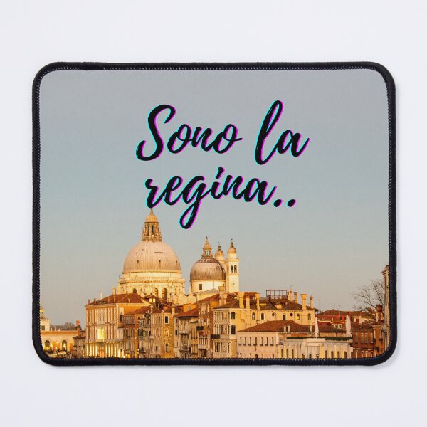 Item preview, I am the queen - popular italian quotes theme gifts designed and sold by RebelliousRosee.