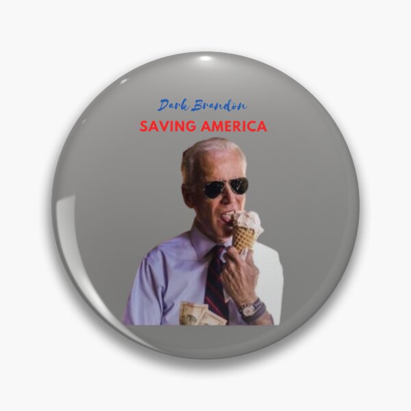 Item preview, Dark Brandon Saving America MEME designed and sold by MerchGiants.