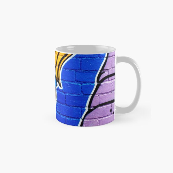 Street Art - Holding On Classic Mug