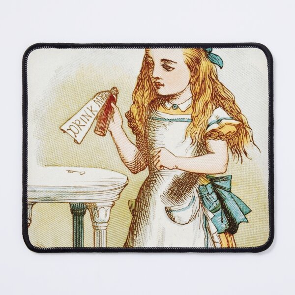 Item preview, Drink Me from Alice in Wonderland, illustrated by John Tenniel designed and sold by LoveSeasonz.