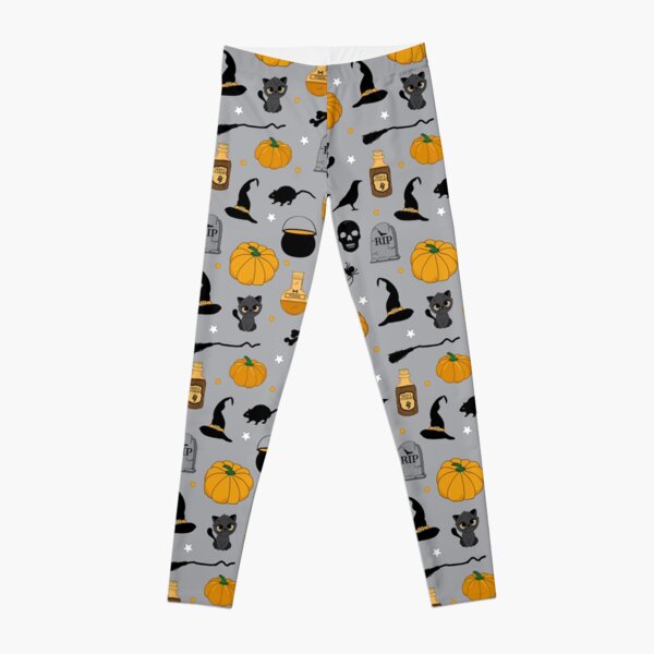 Halloween Fall Pattern Leggings