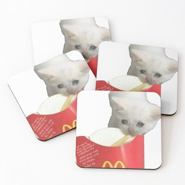 Item preview, gato triste de mcdonalds designed and sold by kstoleit.