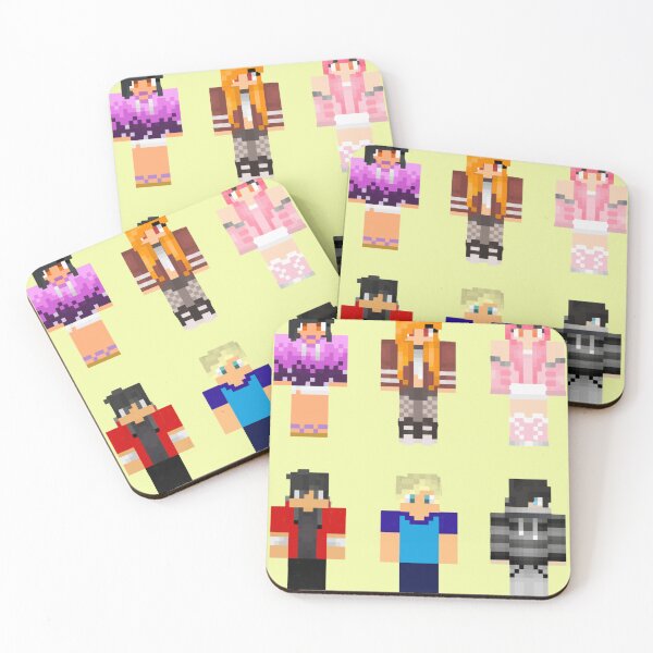Item preview, Aphmau Friends Minecraft Skins Sticker Pack Mystreet designed and sold by boscioguidena.