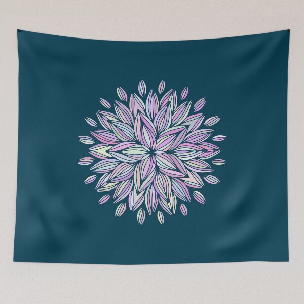 Item preview, Ethnic spiritual colorful mandala design designed and sold by niftee.