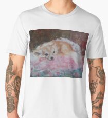 Lulu - Original Oil Painting Men's Premium T-Shirt