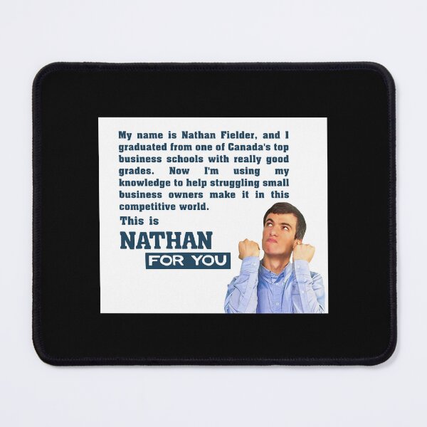 Item preview, Nathan For You Tagline Tapestry designed and sold by elzzvetas.