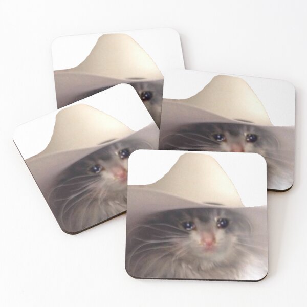Item preview, sad cowboy cat designed and sold by kstoleit.