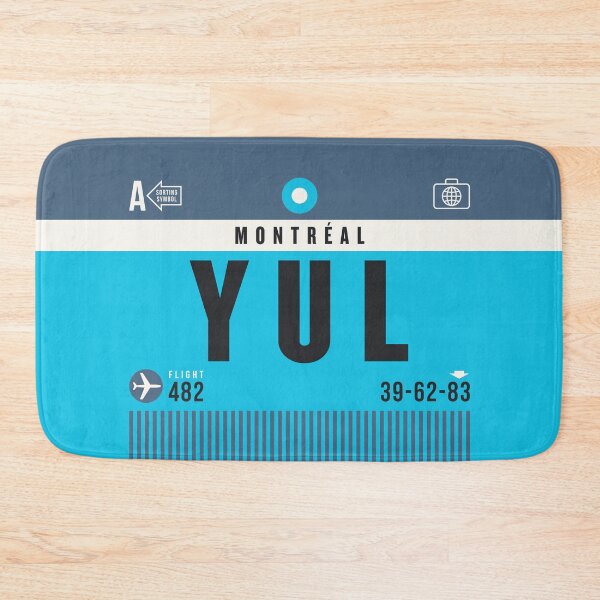 Item preview, Luggage Tag A - YUL Montreal Canada designed and sold by VoodooCircus.