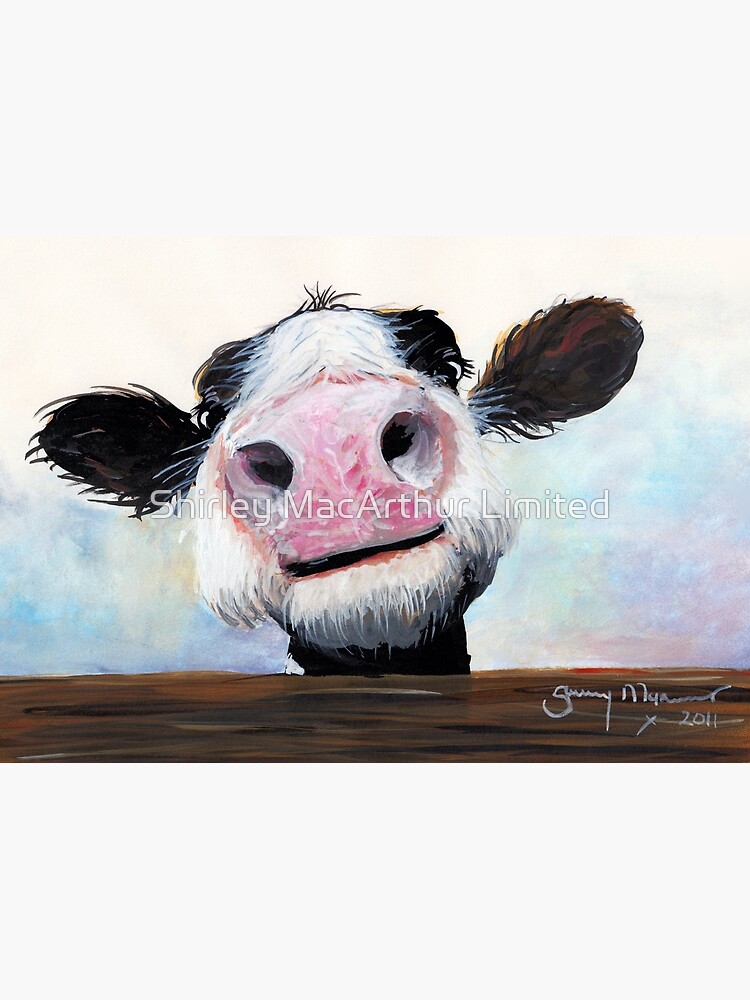NOSEY COW 'HEY! HOW'S IT GOIN'?' BY SHIRLEY MACARTHUR by ShirleyMacA