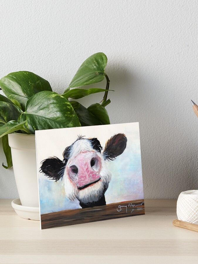 NOSEY COW 'HEY! HOW'S IT GOIN'?' BY SHIRLEY MACARTHUR iPhone 11 case NOSEY COW 'HEY! HOW'S IT GOIN'?' BY SHIRLEY MACARTHUR iPhone 11 case