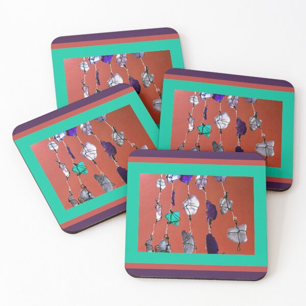 Item preview, Sea Glass Fun Colors Happy Positive Vibes on Color Blocks Background 2 of 4 designed and sold by Beachy.