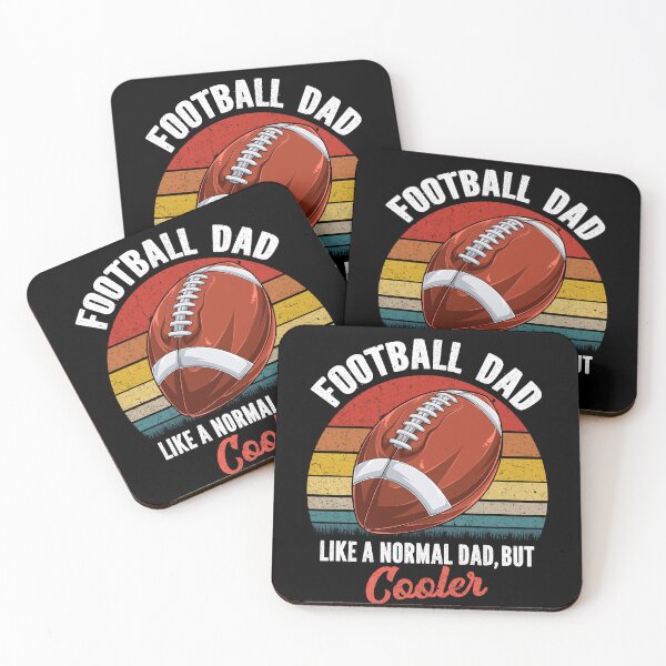 Item preview, Football Dad Like a Normal Dad But Cooler  designed and sold by MyLeoTee.
