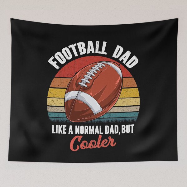Item preview, Football Dad Like a Normal Dad But Cooler  designed and sold by MyLeoTee.