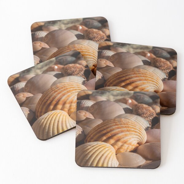 Item preview, Colorful Seashells on the Beach designed and sold by oneperception.