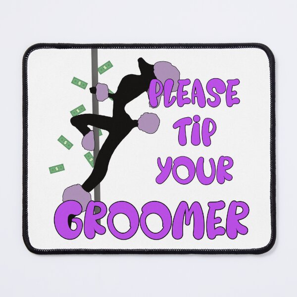 Item preview, Tip your groomer $ purple  designed and sold by SaintsPlace.
