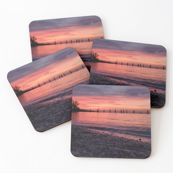 Item preview, Stunning pink sunset in New Orleans  designed and sold by grey-hand-art.