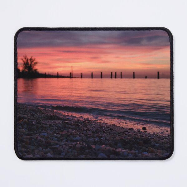 Item preview, Stunning pink sunset in New Orleans  designed and sold by grey-hand-art.