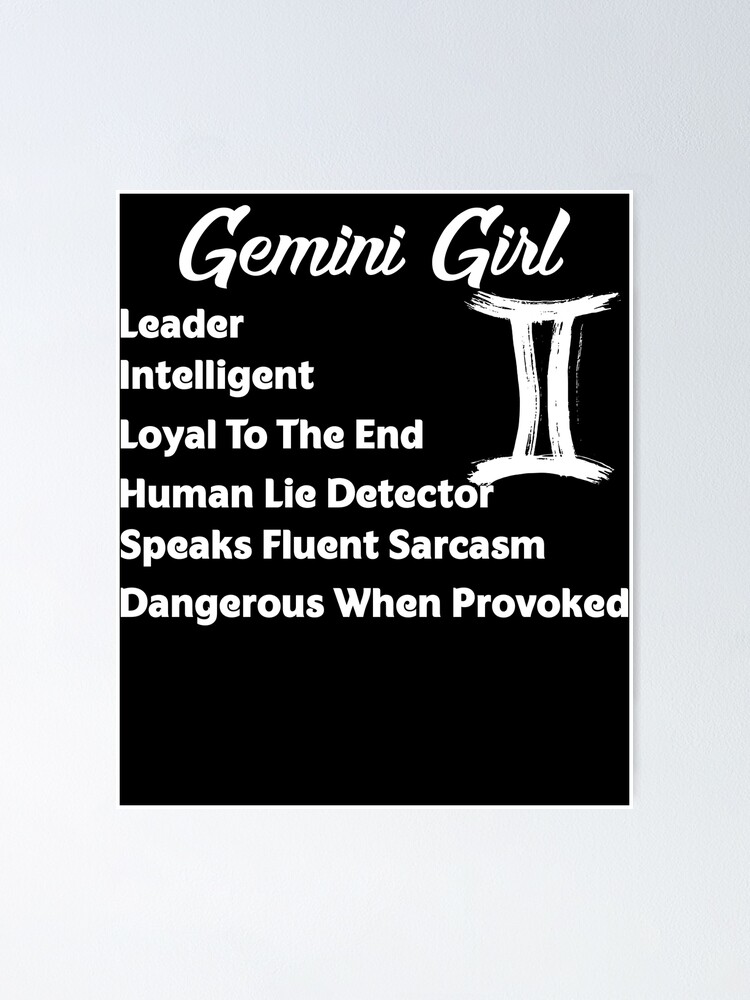 Gemini Girls T-Shirt Funny Gemini Facts Girl Sayings Gemini Girls T-Shirt Funny Gemini Facts Girl Sayings