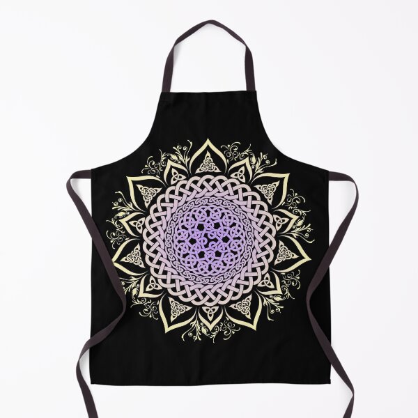 Item preview, Seven Petalled Celtic Knot Work Lotus Mandala designed and sold by kernowerno.