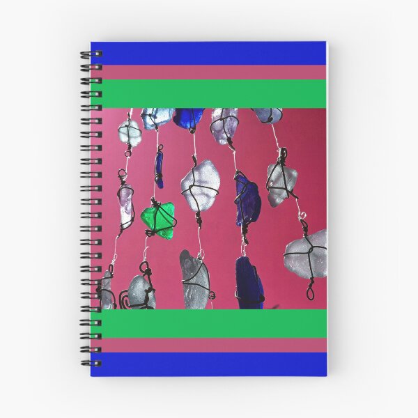 Item preview, Sea Glass Fun Colors Happy Positive Vibes on Color Blocks Background 3 of 4 designed and sold by Beachy.