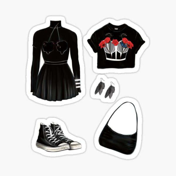 Cute emo outfits best sale