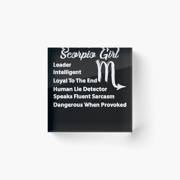 Item preview, Scorpio Facts Best Funny for Scorpio designed and sold by hoangtrongkhiem.