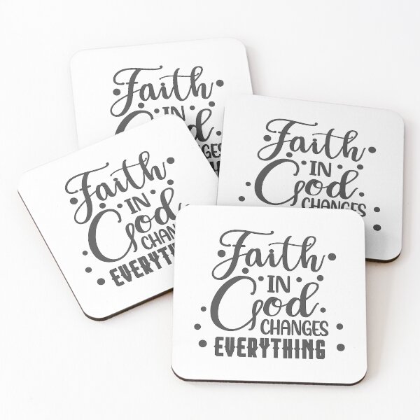 Item preview, Christian Design - Faith in God Changes Everything designed and sold by simplydesignart.