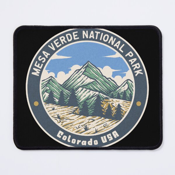 Item preview, Mesa Verde National Park Vintage Mountains designed and sold by JordanHolmes.