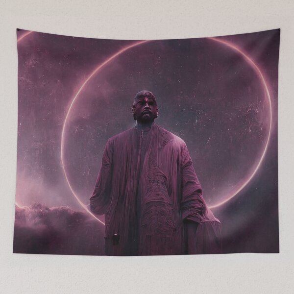 Item preview, Kanye AI Art The Ruler designed and sold by Pliskate.
