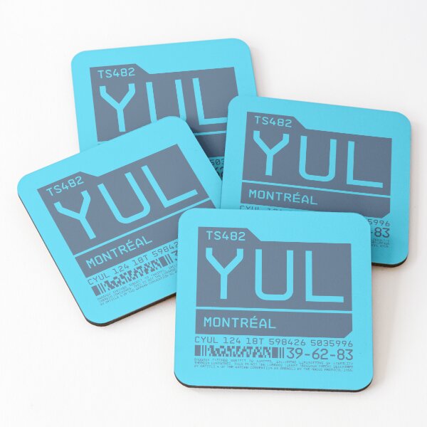Item preview, Luggage Tag C - YUL Montreal Canada designed and sold by VoodooCircus.