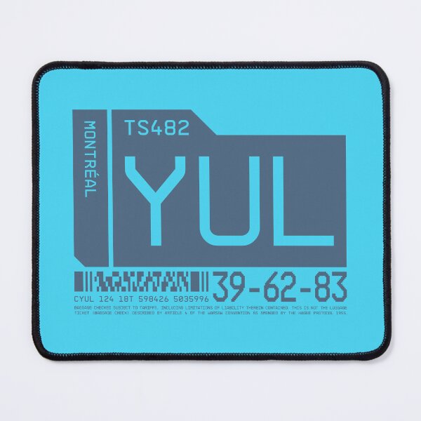 Item preview, Luggage Tag C - YUL Montreal Canada designed and sold by VoodooCircus.