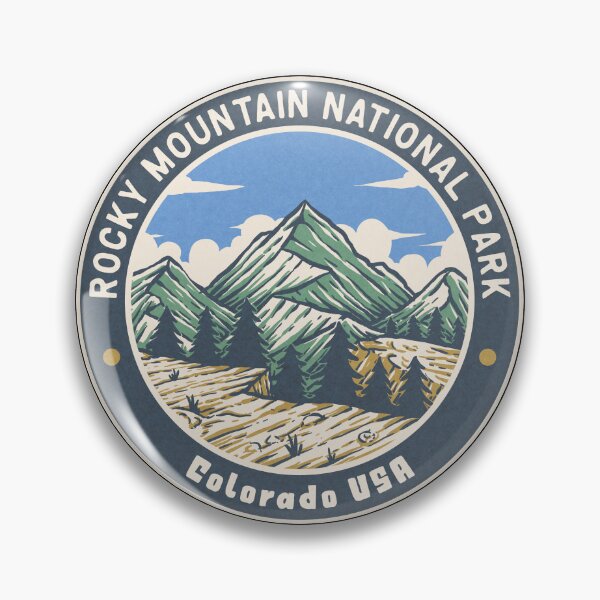 Item preview, Rocky Mountain National Park Vintage Mountains designed and sold by JordanHolmes.