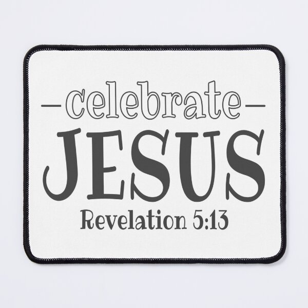 Item preview, Christian Design - Celebrate Jesus - Revelation 5 verse 15 designed and sold by simplydesignart.