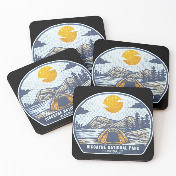 Item preview, Biscayne National Park Vintage Sunset Camp designed and sold by JordanHolmes.
