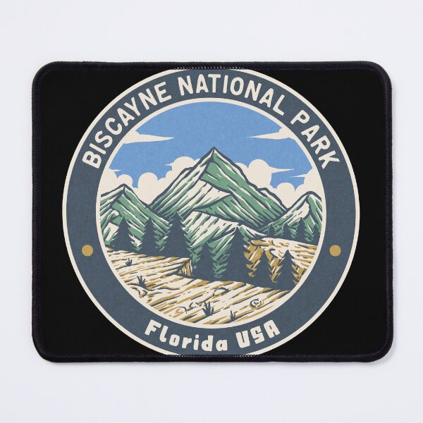 Item preview, Biscayne National Park Vintage Mountains designed and sold by JordanHolmes.