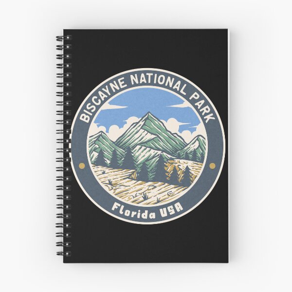 Item preview, Biscayne National Park Vintage Mountains designed and sold by JordanHolmes.