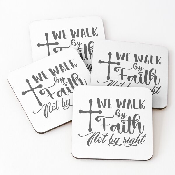Item preview, Christian Design - We Walk by Faith, Not by Sight designed and sold by simplydesignart.