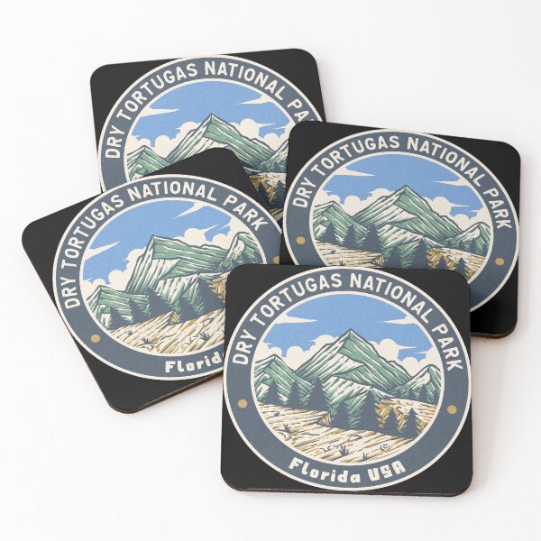 Item preview, Dry Tortugas National Park Vintage Mountains designed and sold by JordanHolmes.