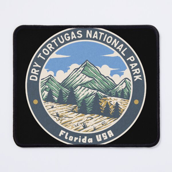 Item preview, Dry Tortugas National Park Vintage Mountains designed and sold by JordanHolmes.