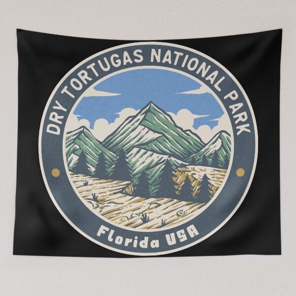 Item preview, Dry Tortugas National Park Vintage Mountains designed and sold by JordanHolmes.