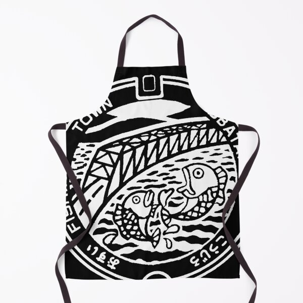 Item preview, Obatake fishing town on manhole in Japan - white designed and sold by mattraski.