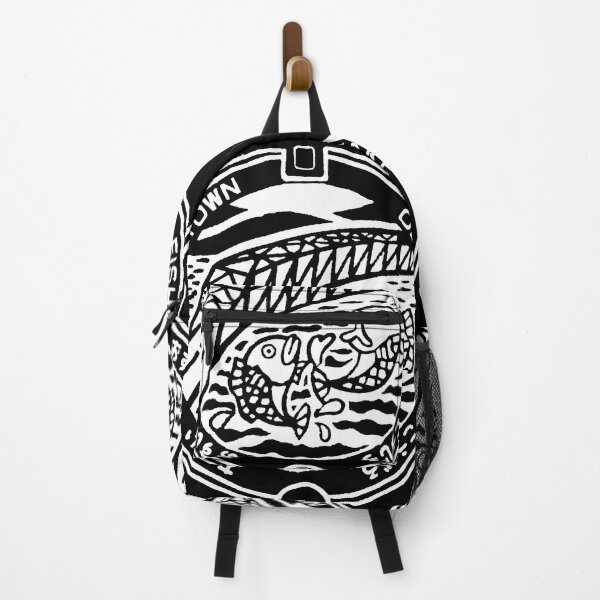 Item preview, Obatake fishing town on manhole in Japan - white designed and sold by mattraski.
