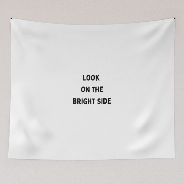 Item preview, Look on the bright side positivity slogan  designed and sold by LSNDesign.