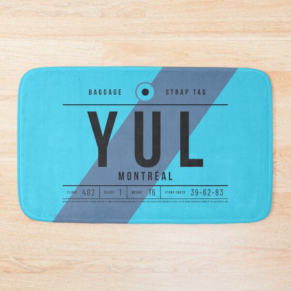 Item preview, Luggage Tag E - YUL Montreal Canada designed and sold by VoodooCircus.