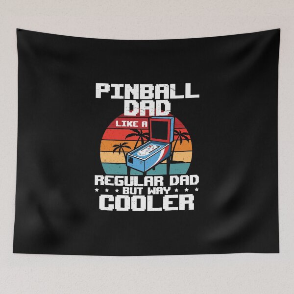Item preview, Pinball Dad Funny Arcade Gaming Humor For A Pinhead Gamer designed and sold by StrongShirts.
