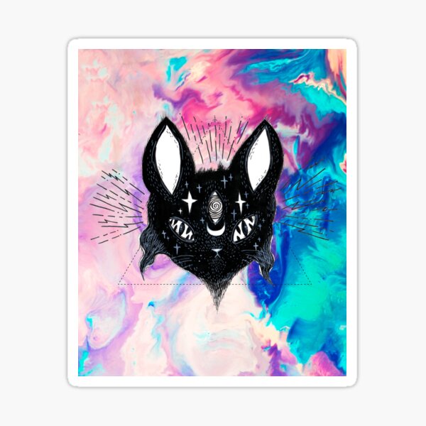 Zauberkatze Sticker