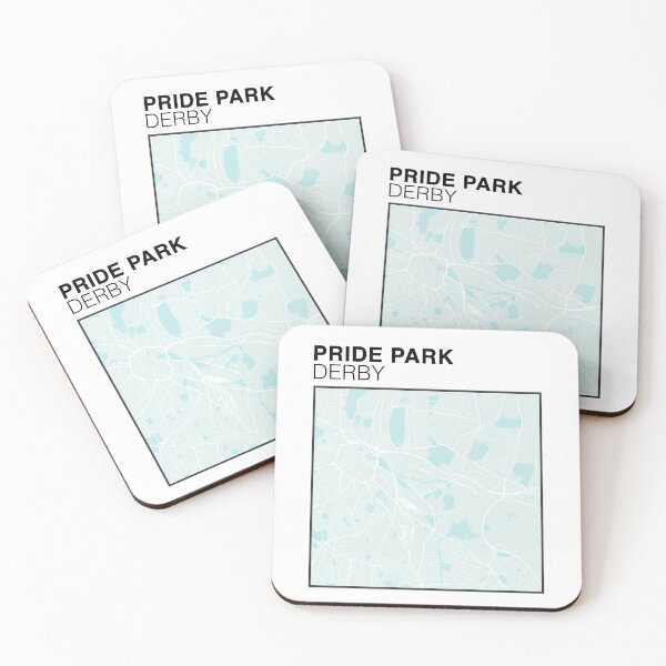 Item preview, Pride Park Derby County Football Club Stadium Map designed and sold by theAcollection.
